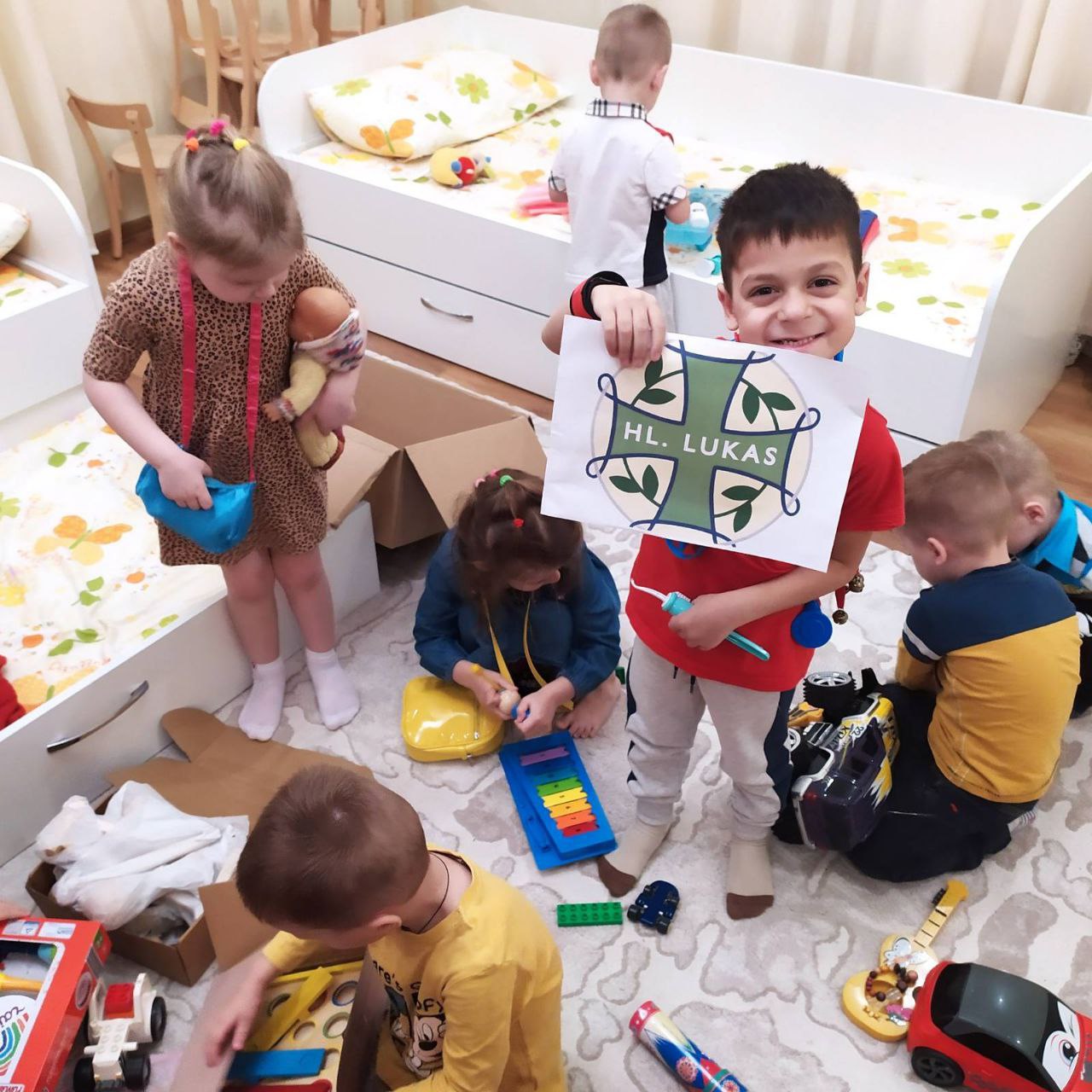 Sachspende – Lieferung von Hygieneartikeln und Lebensmitteln an ein ukrainisches intern umgesiedeltes Waisenhaus aus Kramatorsk